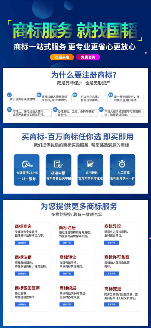 商标注册代理 国韬网 在线咨询 商标注册
