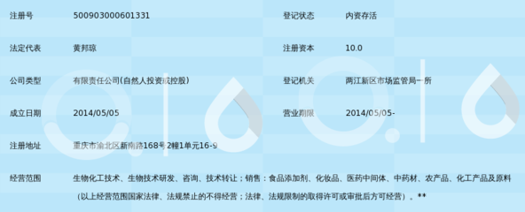 重庆新沪渝生物科技发展有限公司