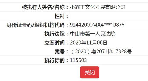 小霸王被申请破产 法定代表人已被限制高消费